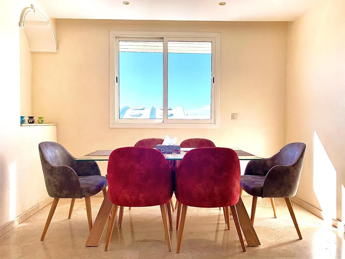 Sab 12 - Amazing View Of The Mosque Hassan. Luxury Apartment. 2 Bedrooms. Casablanca
