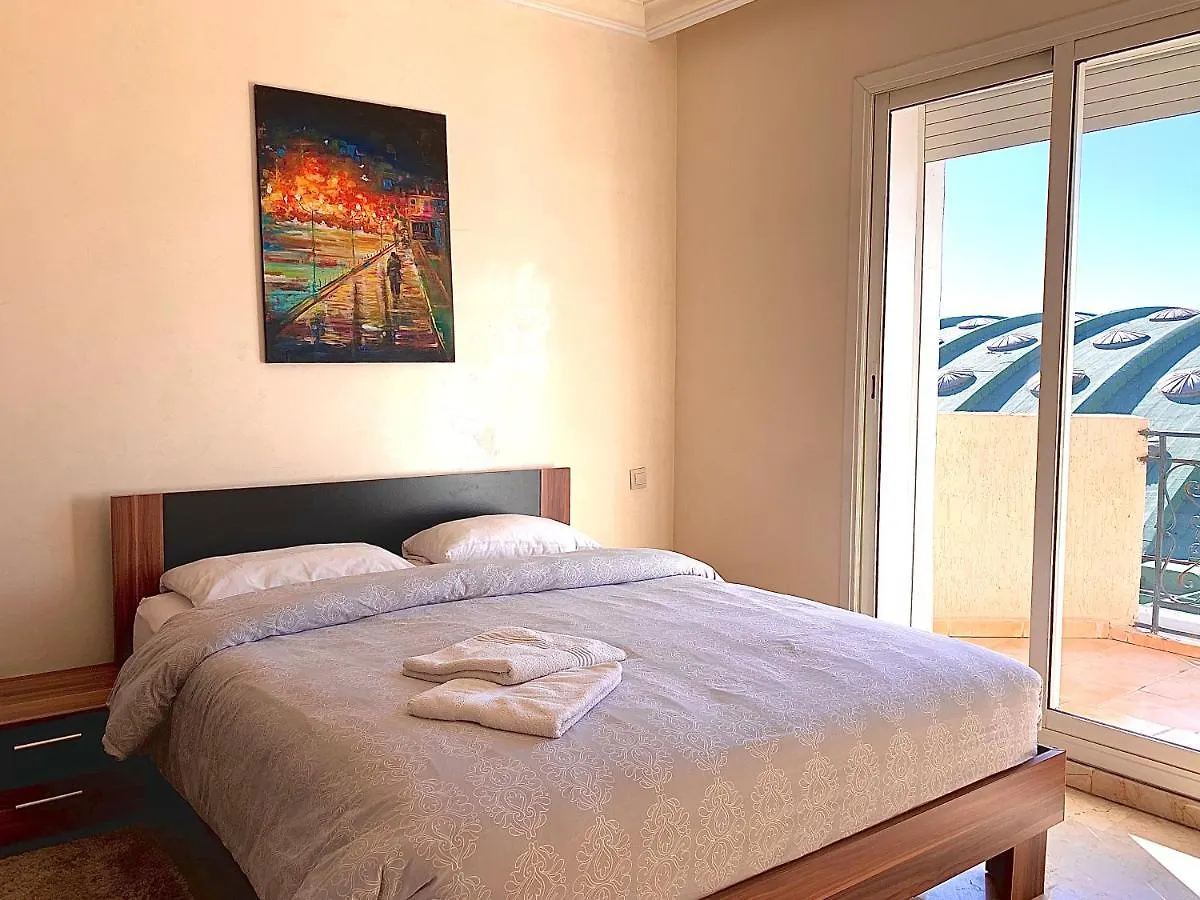 Sab 12 - Amazing View Of The Mosque Hassan. Luxury Apartment. 2 Bedrooms. Casablanca Apartman
