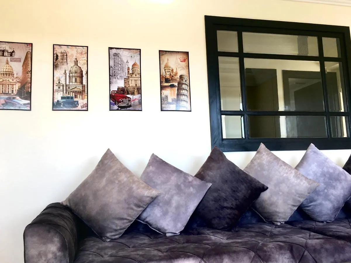 Sab 12 - Amazing View Of The Mosque Hassan. Luxury Apartment. 2 Bedrooms. Casablanca Marokkó